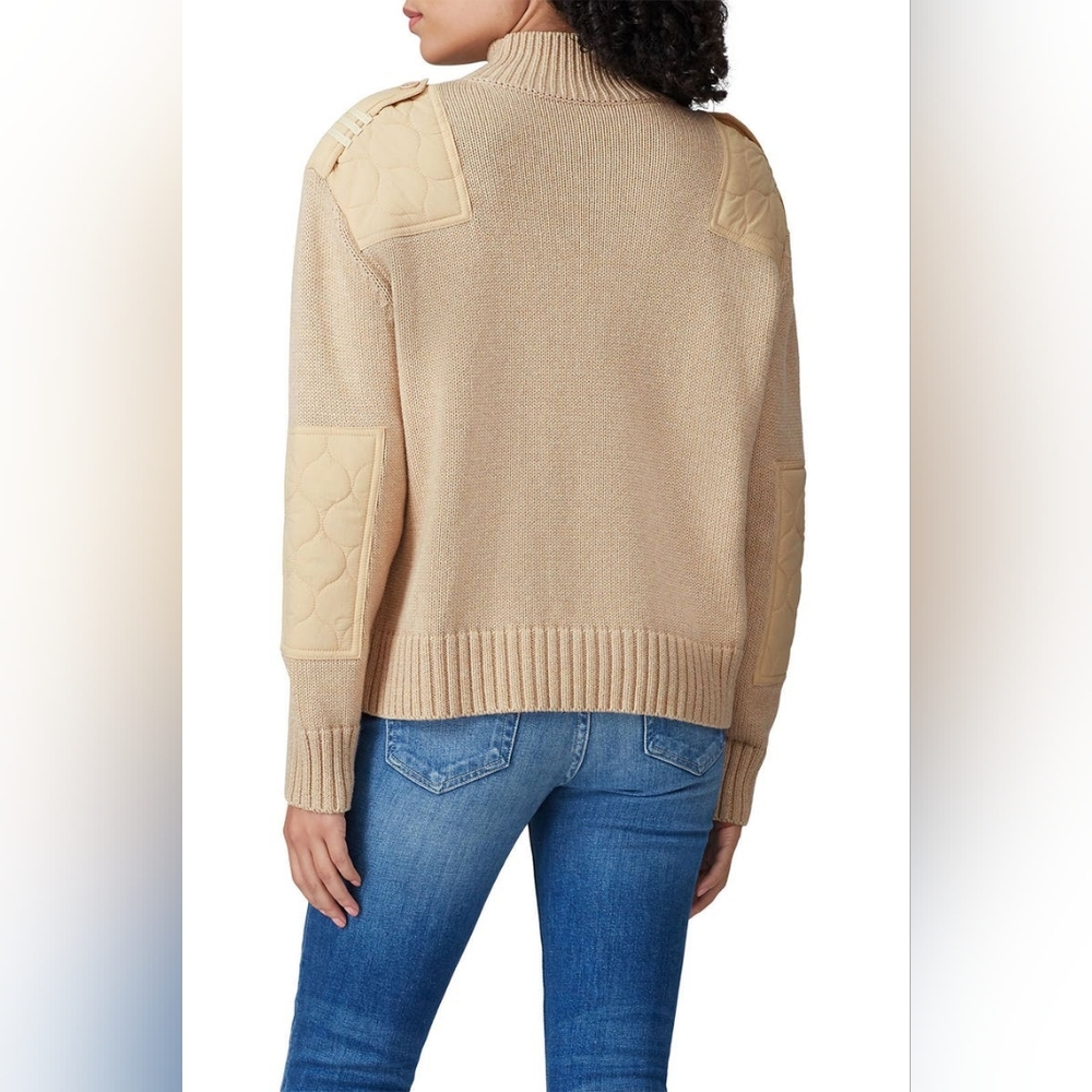 525 America Mock Neck Patch Sweater - Picture 2 of 6